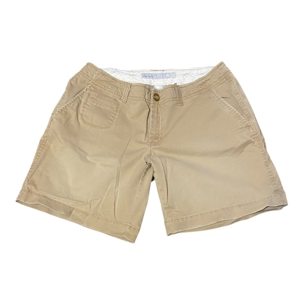 Low rise khaki short. Sz 8 cotton blend